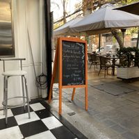 Daily lunch options  at The Good Vibes in Santiago