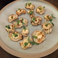 Fields dish at Hawker in Toronto