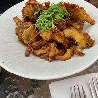 Brunch mushroom wings at Hawker in Toronto