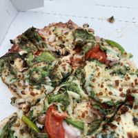 Super dank vegan pizza!  at Molly's Pizzeria in Chillicothe