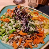 Vegan bowl at Heimat Lindau in Lindau