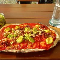 Inselbrot mit kleinen Salat at Heimat Lindau in Lindau