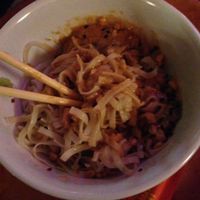 Vegan Thai Noodle Appetizer at Mr Bones BBQ in Holmes Beach