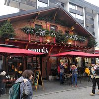 Building (eat-in space on the 2nd floor) at Shoukâ in Chamonix-mont-blanc
