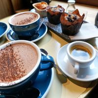 Hot chocolate (vegan) at Shoukâ in Chamonix-mont-blanc