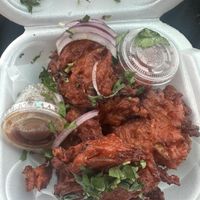 Onion bhajee   at Star Of India in Ferndale