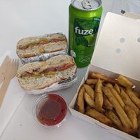 "Joséphine" bagel and fries at Bagelstein in Nancy