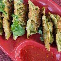 Gyoza legumes at Osaka in Spa