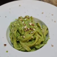 Pesto Spaghetti   at Pane e Vino in Lentag