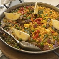 Vegan Paella for two  at Cristal in Mallorca