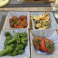 vegan tapas  at Cristal in Mallorca