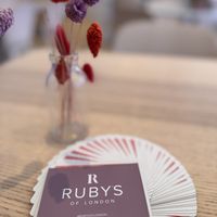 Lovely staff lovely place. It's quite simply my Graceland    at Ruby's of London in Tunbridge Wells