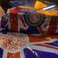 Wrapped Vegan Cannonballs! Sandwich   at Earl of Sandwich - Planet Hollywood in Las Vegas