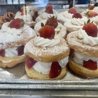 Strawberry shortcake   at Rock N Roll Donut Bar in Monterey