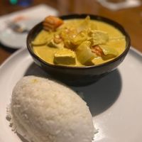 Yellow Curry  at Wild Tiger Thai in Vancouver