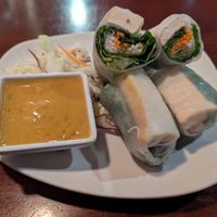 Fresh Rolls with tofu at Wild Tiger Thai in Vancouver