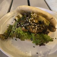 Vegan Bao  at Woking Dead in Cancun