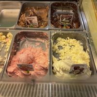 Mocha, chocolate, grapefruit and passion fruit.  at Royal Cafe in Fairport