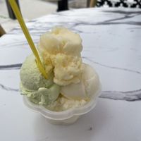 Mango, passion fruit, kiwi, orange   at Royal Cafe in Fairport