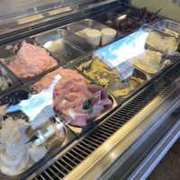 All fruit flavors are made with fresh fruit!  at Royal Cafe in Fairport