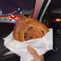 Another raspberry pastry   at Vake 베이크 in Gyeonggi Do