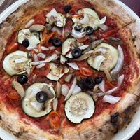 Pizza Vegano  at Insano in Lisbon