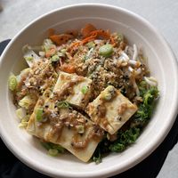 Dan Dan noodles  at Nourish Eatery in Sechelt