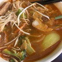 Vegan laksa  at Jungle in Hobart