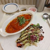 Tofu lasagna at Plantude 플랜튜드 in Seoul