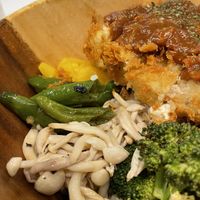Undercooked mushrooms  at Plantude 플랜튜드 in Seoul