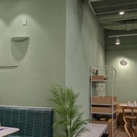 Cafe interior at Plantude 플랜튜드 in Seoul