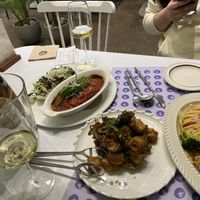 With lasagna   at Plantude 플랜튜드 in Seoul