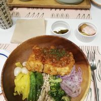 Tofu cutlet at Plantude 플랜튜드 in Seoul