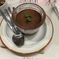Tofu based tiramisu at Plantude 플랜튜드 in Seoul