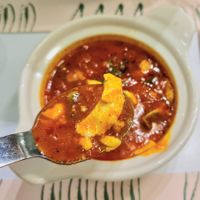 Tomato stew - close-up at Plantude 플랜튜드 in Seoul