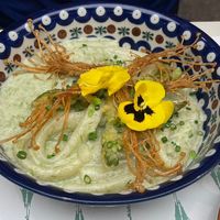 Truffle White Tteokbokki  at Plantude 플랜튜드 in Seoul