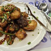 Deep fried tofu at Plantude 플랜튜드 in Seoul