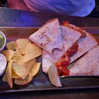 Vegetarian enchiladas (or maybe quesadillas?) at Picos in Douglas