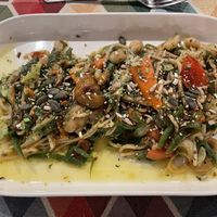 Pasta, chestnuts and vegetables   at Carvalho in Chaves