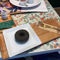 Sesame donut at Flowers Bake & Ice Cream in Tachikawa