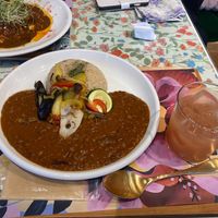 Curry rice at Flowers Bake & Ice Cream in Tachikawa