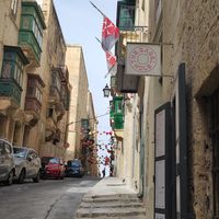 The location at The Bagel Hole in Valletta