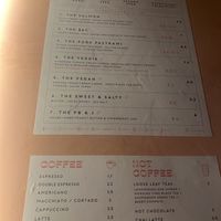 Menu  at The Bagel Hole in Valletta