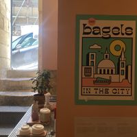   at The Bagel Hole in Valletta