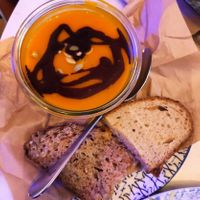 Vegan pumpkin pie at Wilma Wunder Köln in Cologne