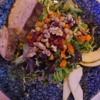 Vegan pumpkin salad at Wilma Wunder Köln in Cologne