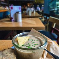 Pilzcremesuppe mit Käse-"Talern" at Wilma Wunder Köln in Cologne