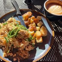 Scrambled tofu  at Harvest Food & Drinks in Jasper