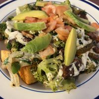 vegan-licious breakfast + avocado   at B-UNOS in Mt Holly