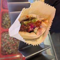 Great falafel at Maswadeh in Jerusalem